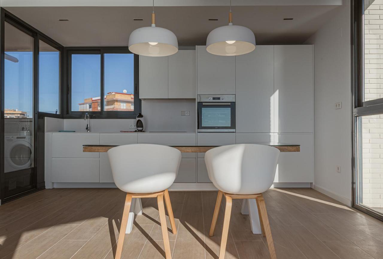 Apartament Modern Sea Front Jacuzzi Blue Sky Alicante Zewnętrze zdjęcie